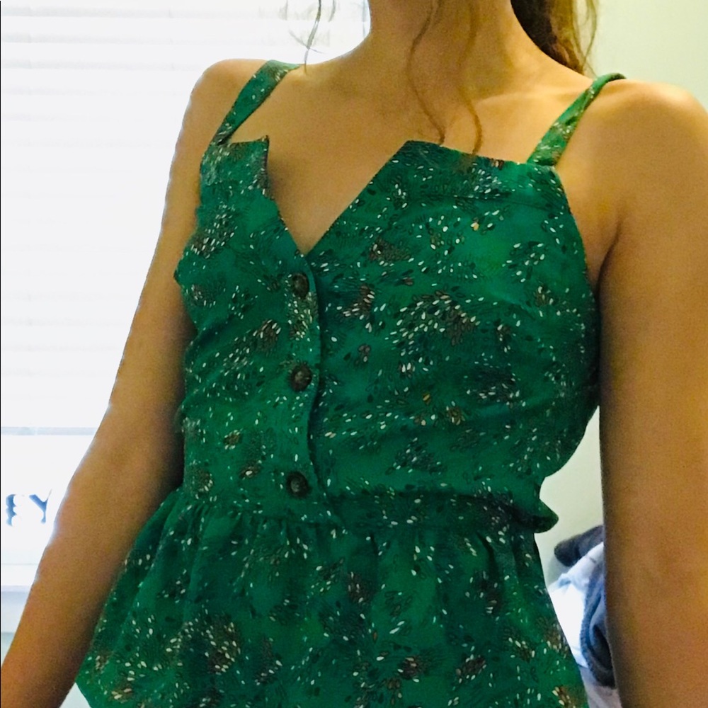Fitted and flow blouse